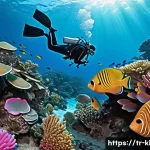 키리바시 최고의 스노클링 스팟 - Kiribati's Vibrant Coral Ballet**
"A breathtaking underwater scene capturing the essence of Kiribat...